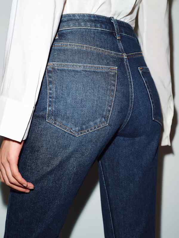 Donny Stretch High Rise Slim Jeans - Beluga