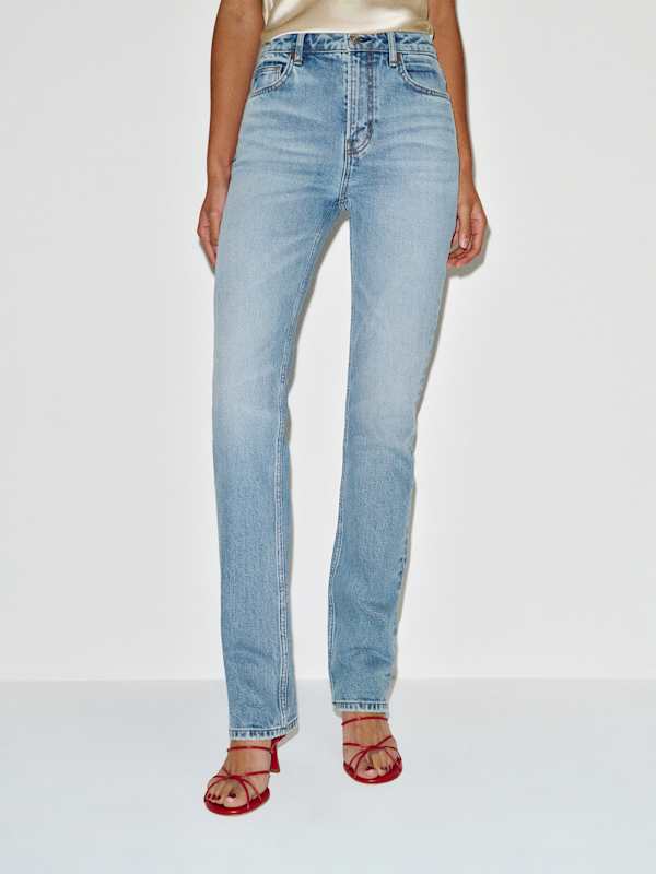 Donny Stretch High Rise Slim Jeans - Orca