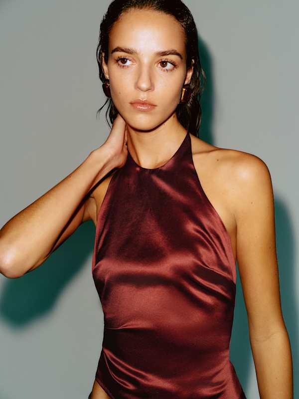 Reese Silk Top - Chianti