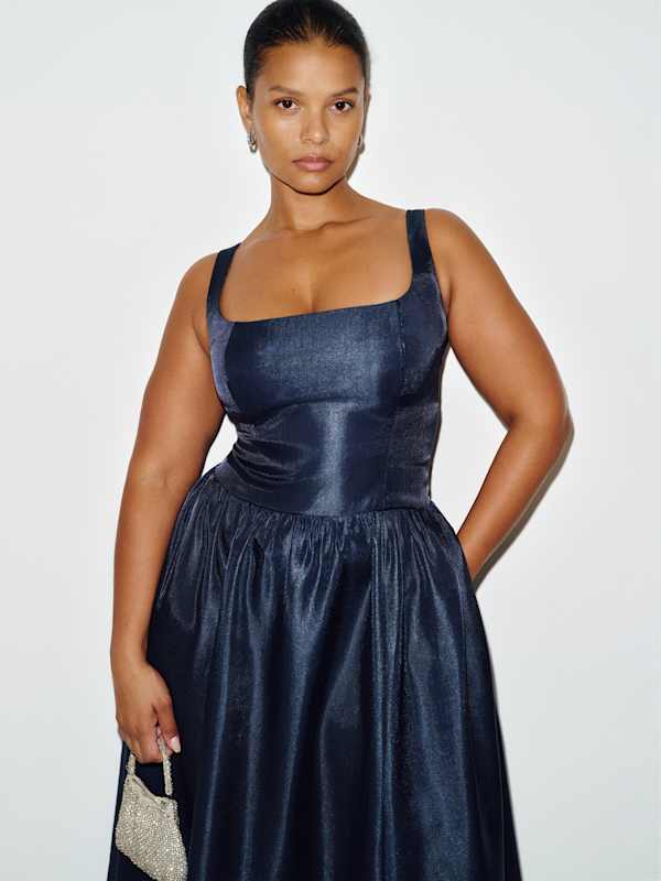 Janu Dress Es - Blueberry