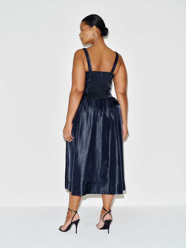 Janu Dress Es - Blueberry