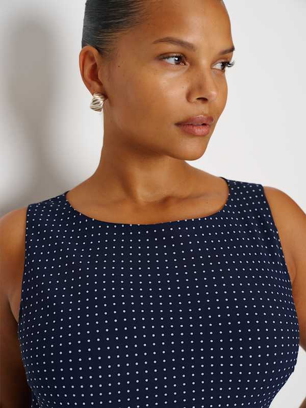 Dale Dress Es - Button