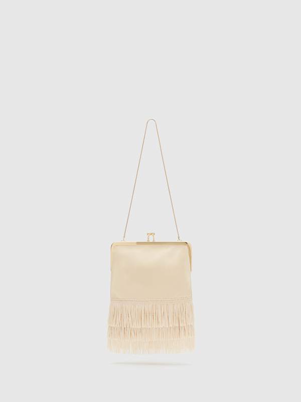 Skye Mini Bag - Cream Puff Satin