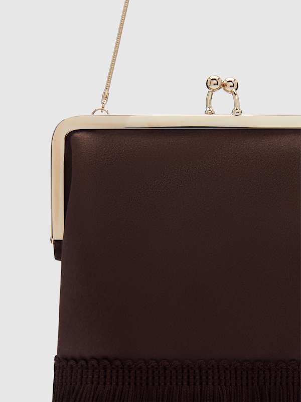 Skye Mini Bag - Espresso Satin