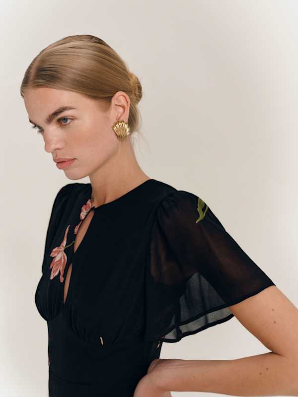 Corynn Dress - Dutch Tulips