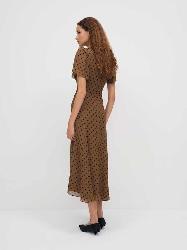 Corynn Dress - Portobello Dot