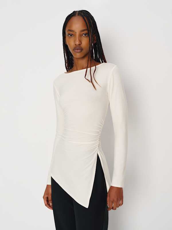 Margot Knit Top - Fior Di Latte