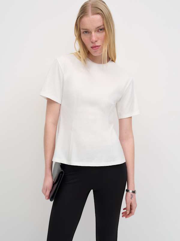 Albie Knit Top - White