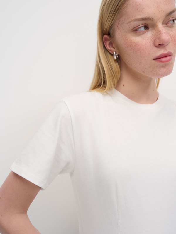 Albie Knit Top - White