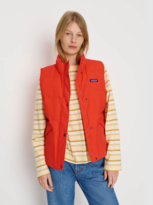 Patagonia W's Downdrift Vest - Sizzle Red