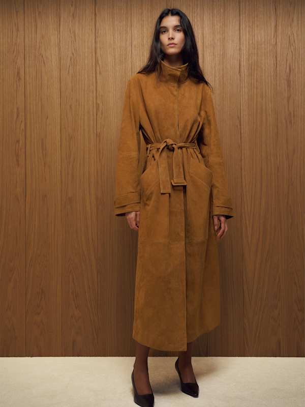 Veda Lyla Suede Trench - Topanga Canyon
