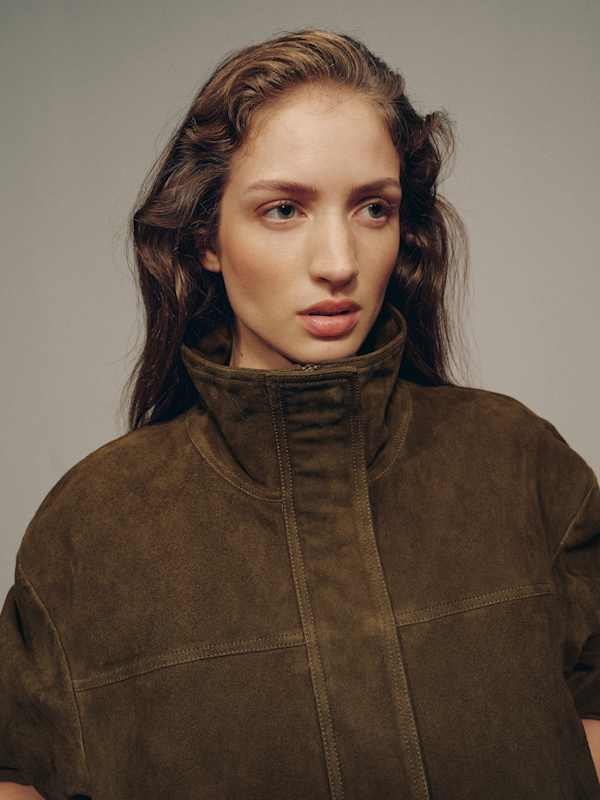 Veda Kendall Suede Jacket - Mesa Suede