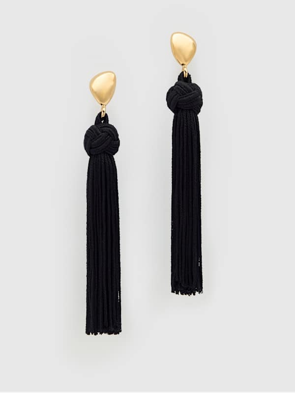 Dolores Tassel Earrings - Gold