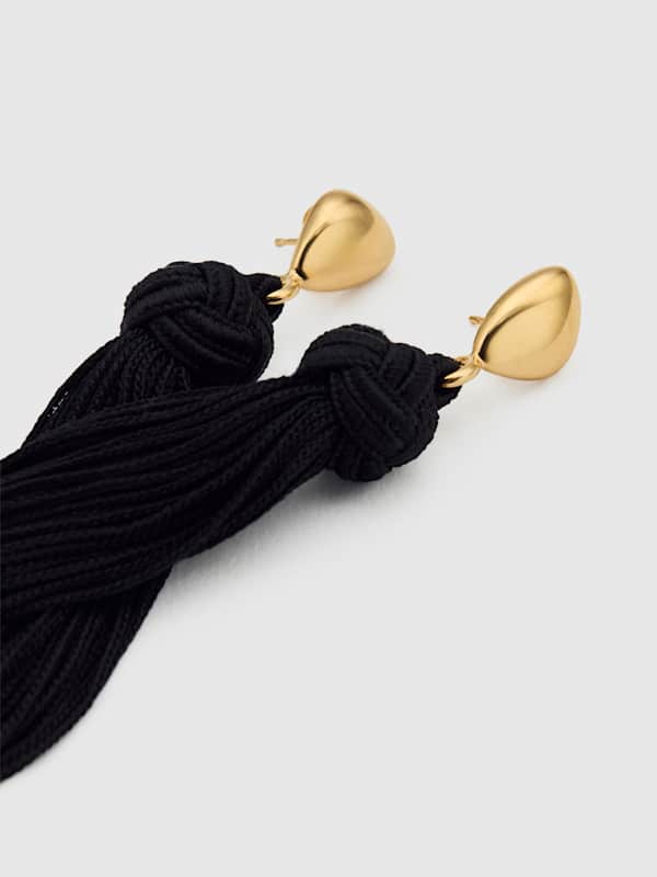 Dolores Tassel Earrings - Gold