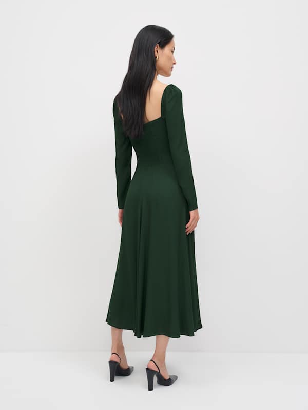 Rinna Dress - Forest