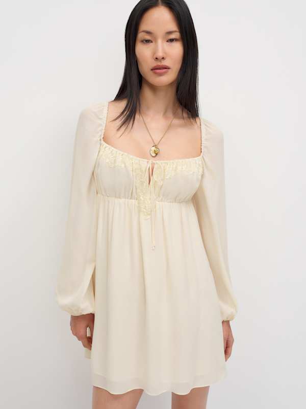 Robe Emilia - Cr&egrave;me