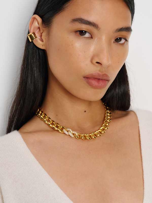 Gertrude Ear Cuff - Gold