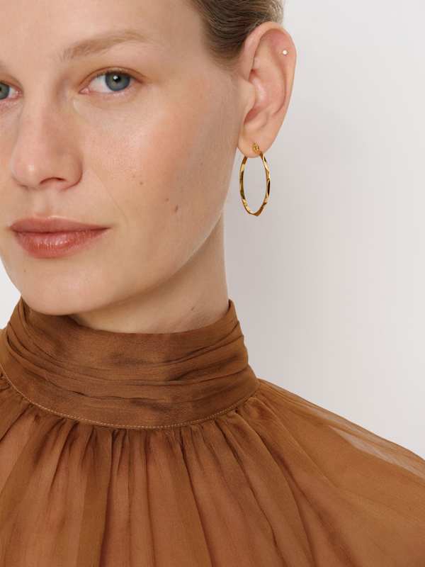 Florence Hoops - Gold