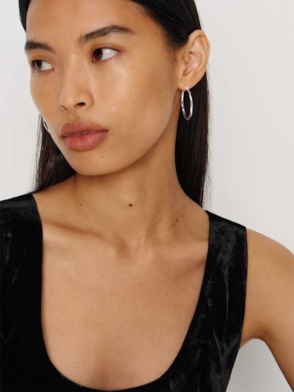 Florence Hoops - Silver