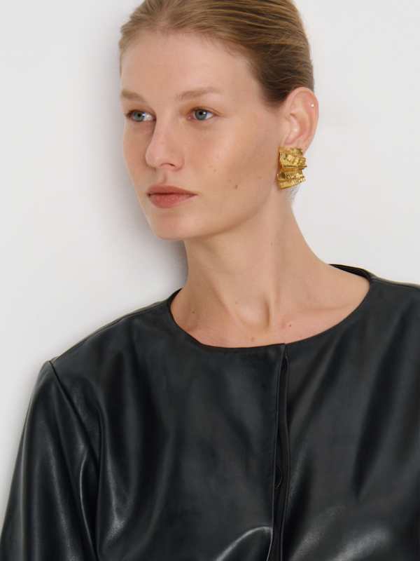 Ruth Earrings - Gold