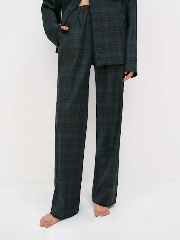 Kai Pajama Set - Forest Plaid