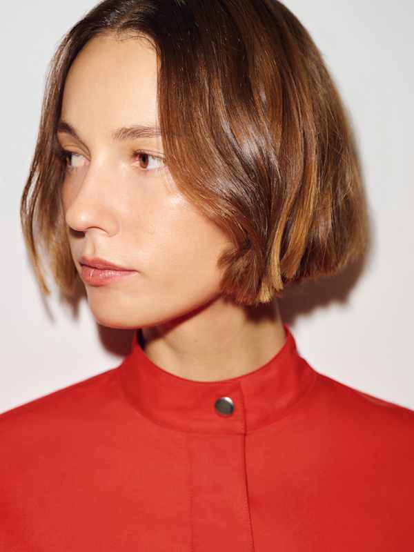 Callista Jacket - Crimson