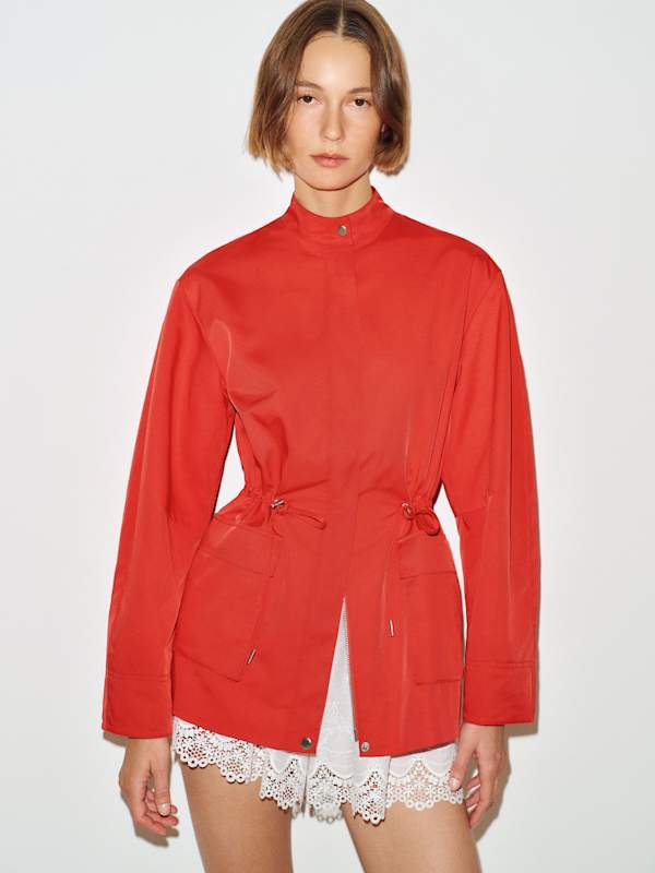 Callista Jacket - Crimson