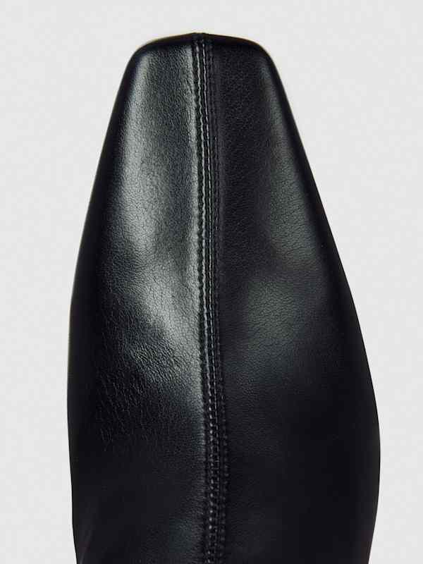 Remy Stretch Ankle Boot - Black Stretch Leather