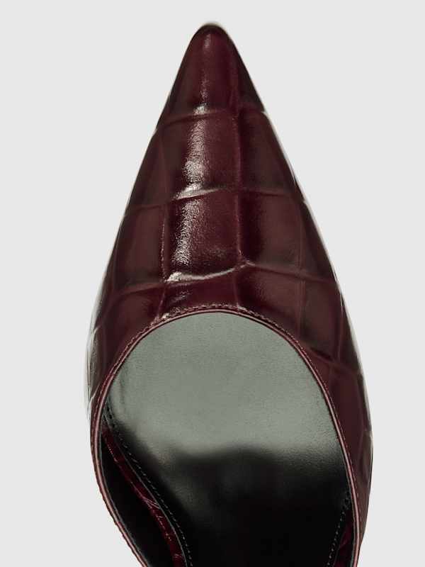 Julia Tassel Pump - Ruby Croc