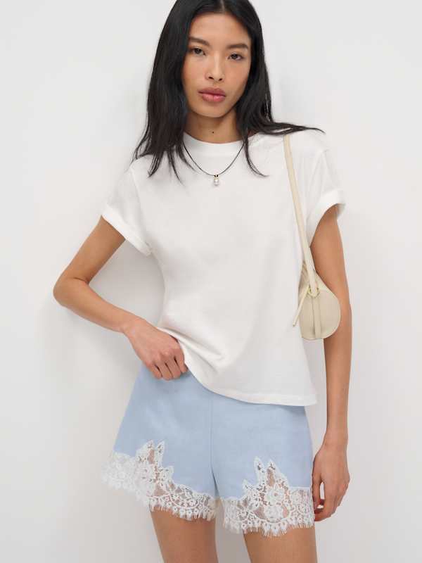 Fern Linen Short - Mineral