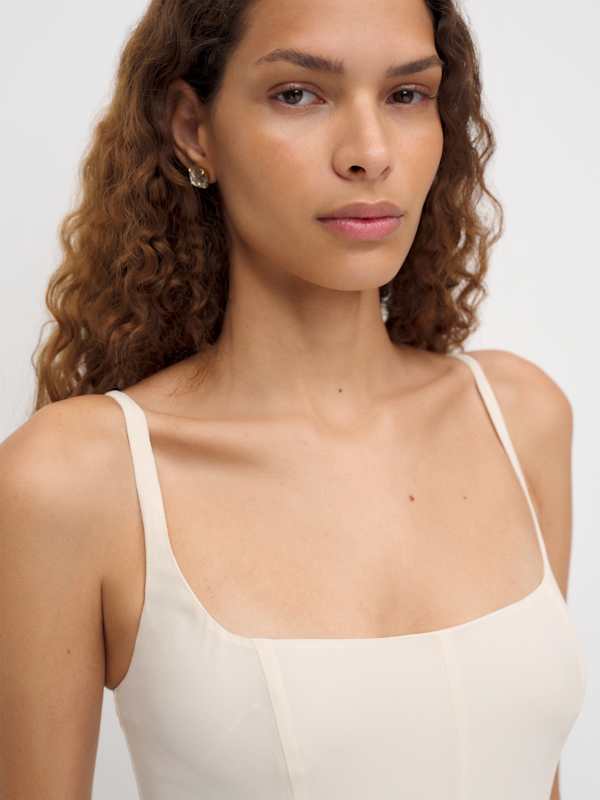 Sirinda Dress - Fior Di Latte