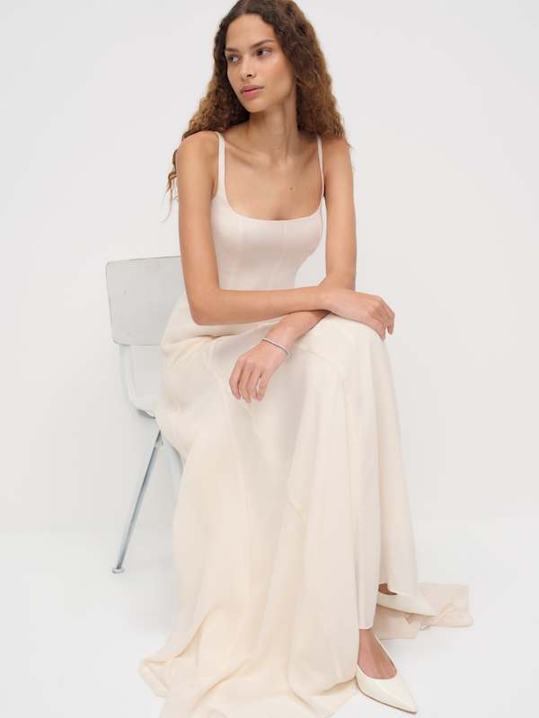 Sirinda Dress - Fior Di Latte