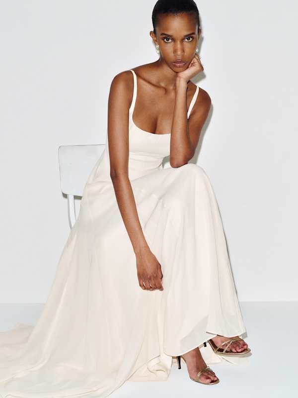 Sirinda Dress - Fior Di Latte