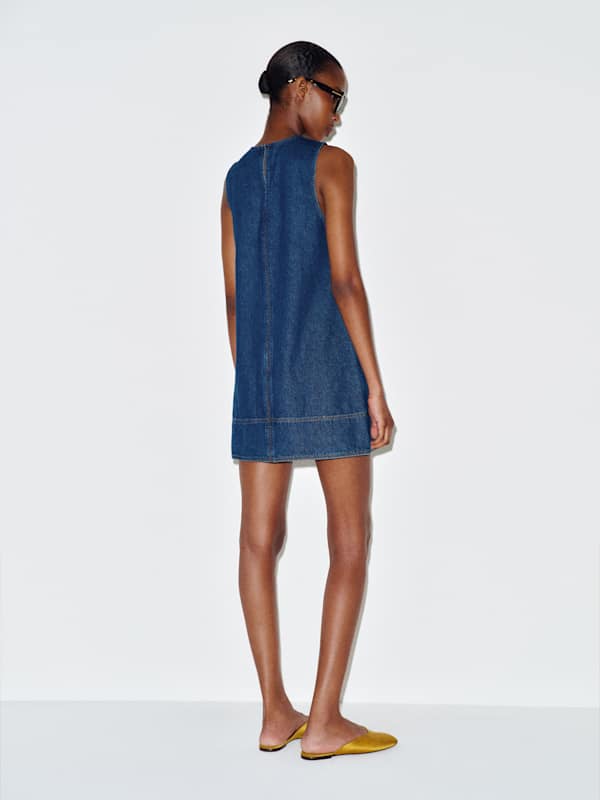 Bri Denim Mini Dress - Salinas