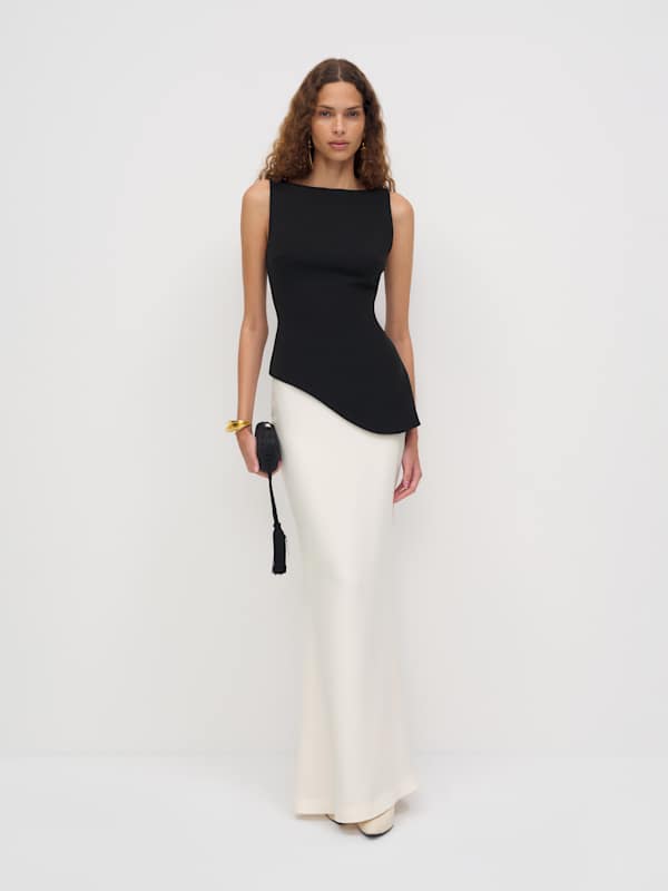 Aveline Two Piece - Black And Ivory