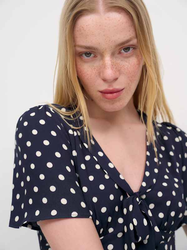 Tyra Mini Dress - Orion Dot