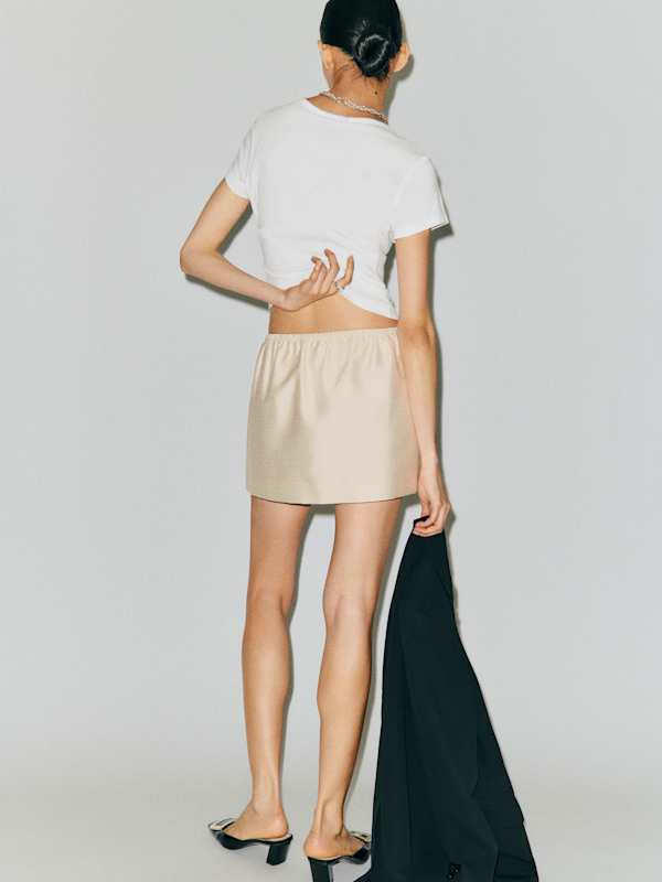 Elva Skirt - Ivory