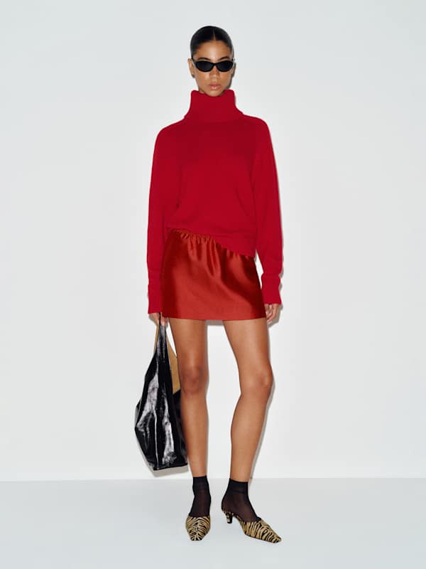 Elva Skirt - Red