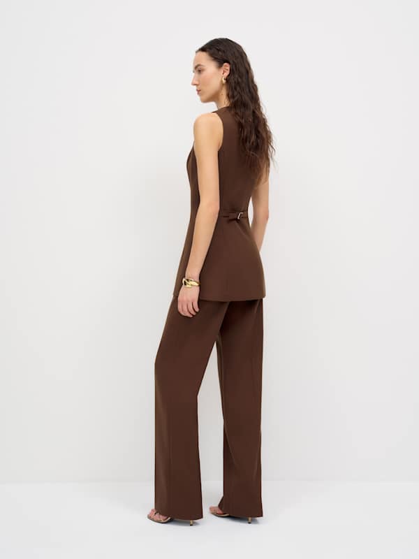 Faye Two Piece - Brown