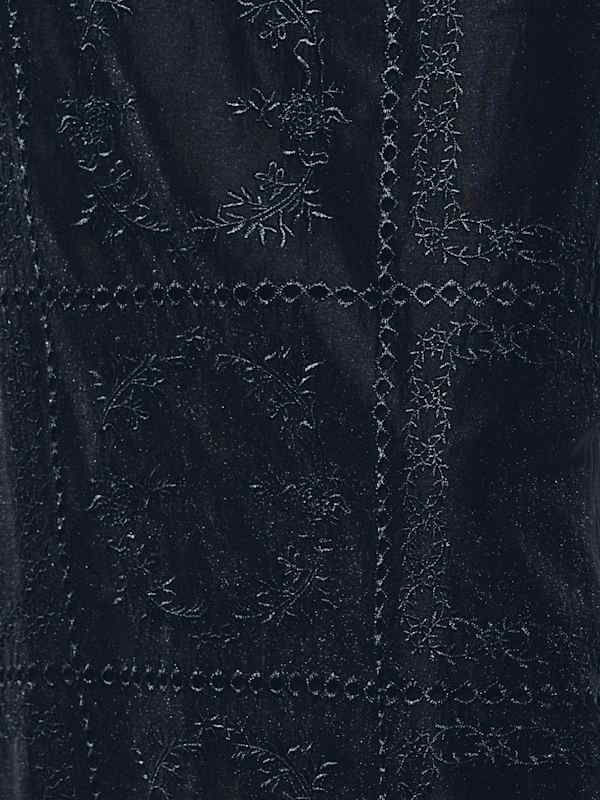 Una Scarf Top - Black Eyelet