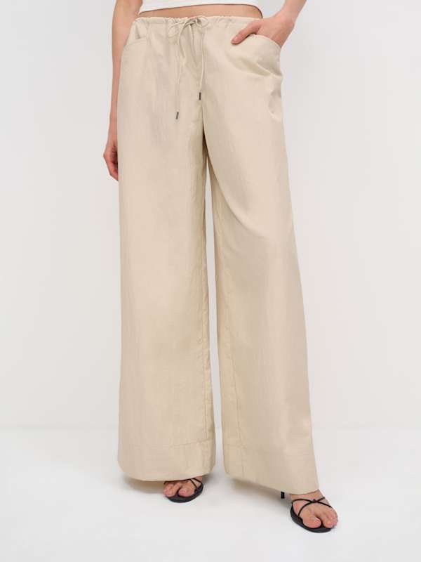 Zian Low Rise Pant - Bone