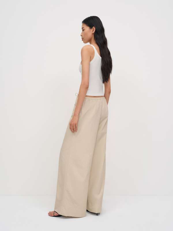 Zian Low Rise Pant - Bone