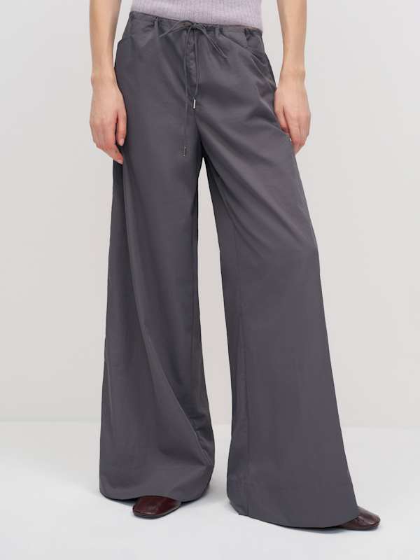 Zian Low Rise Pant - Grey