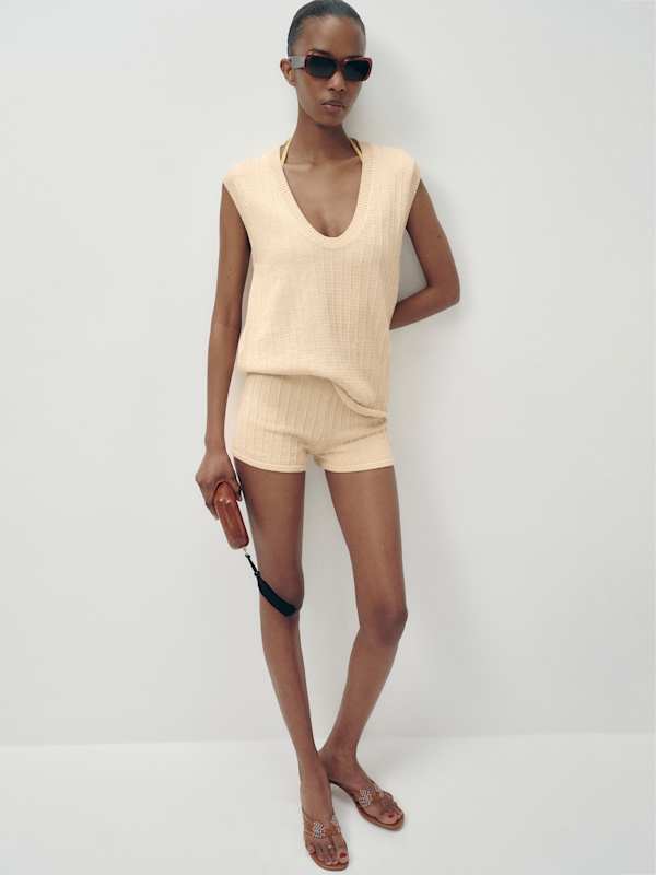 Pari Cotton Sweater Set - Birch