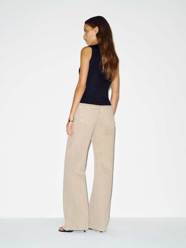 Roxana Cashmere Sweater Tank - Black