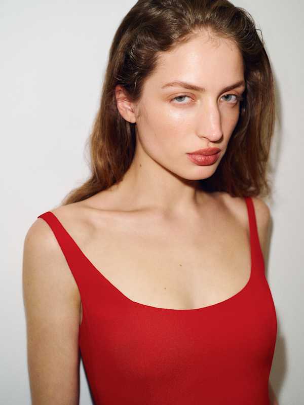 Bellarose Dress - Lipstick
