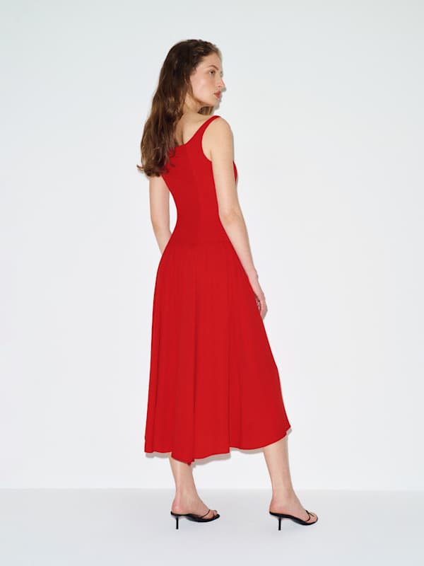 Bellarose Dress - Lipstick