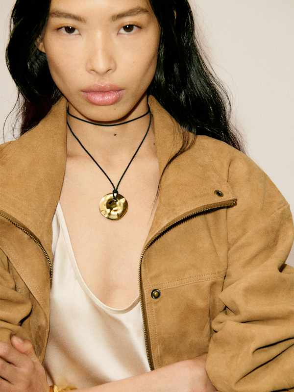 Veya Silk Top - Almond