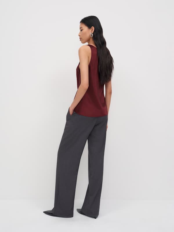 Veya Silk Top - Boysenberry