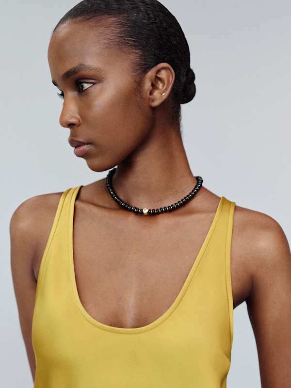 Veya Silk Top - Chartreuse